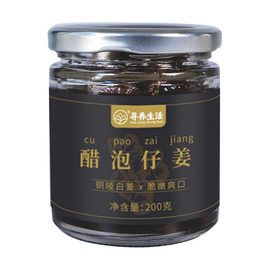 【醋泡姜】精选铜陵白姜，鲜嫩汁多，鲜爽不呛口 上好酿造食醋，老坛泡制，酸甜可口 多瓶装更优惠 商品图4