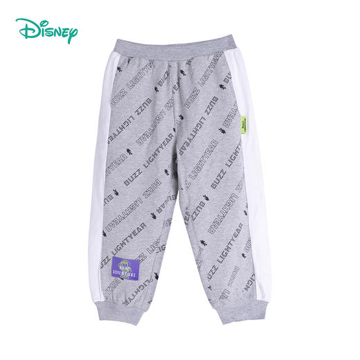 【商场同款】
迪士尼童装男童春秋运动休闲裤字母时尚印花巴斯光年卡通束脚裤 商品图6