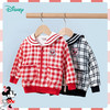 【商场同款】迪士尼童装女童大翻领学院风格子外套中大童宝宝春秋潮搭米妮徽章 商品缩略图4