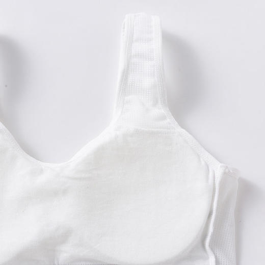 贝贝怡少女运动背心发育期小内衣学生儿童内衣文胸裹胸12-16岁 商品图7