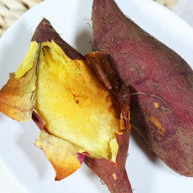 72小时发货 kl 【顺丰包邮】海南金时地瓜 4斤小果彩箱装/5斤精品中果礼盒装