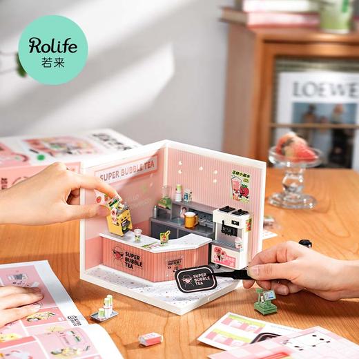 若来 超级世界DW006 快楽加杯 奶茶店 商品图2