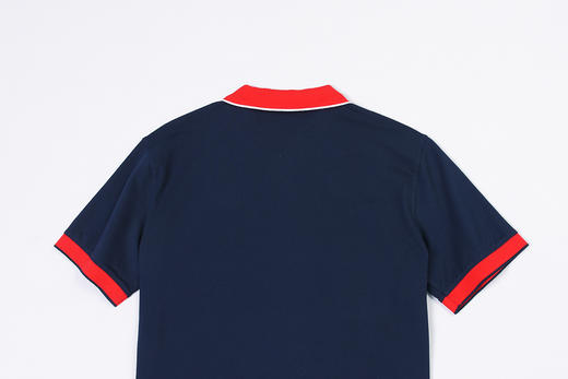 领后字母撞色边 微弹短袖POLO衫 特惠 T-1188 商品图13