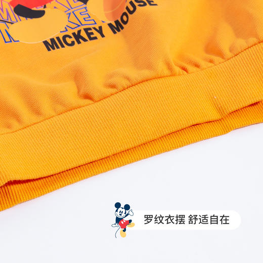 【商场同款】迪士尼童装男童假两件套头卫衣闪电麦昆米奇玩具总动员卡通休闲衣221DS0393 商品图8
