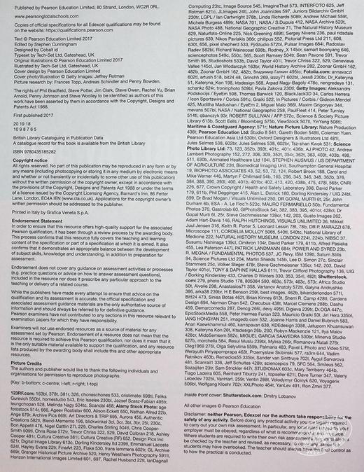 【中商原版】Edexcel International GCSE (9-1) Science Double Award 培生爱德思IGCSE国际科学双奖学生书课本 教材 教辅 商品图4