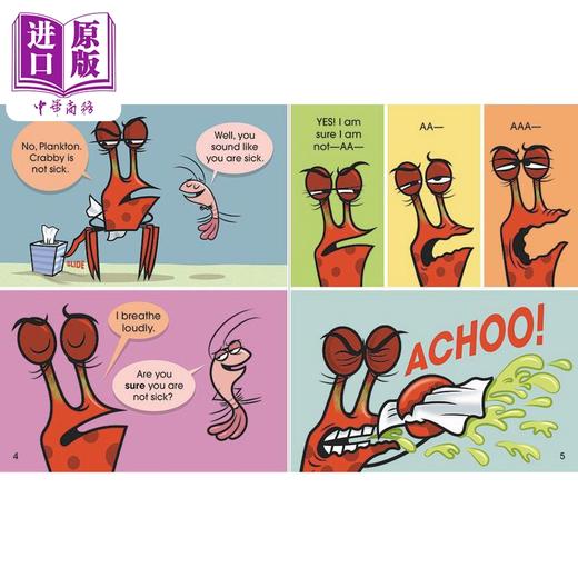 【中商原版】A Crabby Book 5 School's In, Crabby学乐橡树种子系列虾蟹一族05 英文原版 Acorn图像小说桥梁漫画章节故事书 商品图2