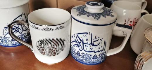 高档高奢茶漏杯一个/一对 高端瓷盖杯（民族特色）全国包邮 商品图6