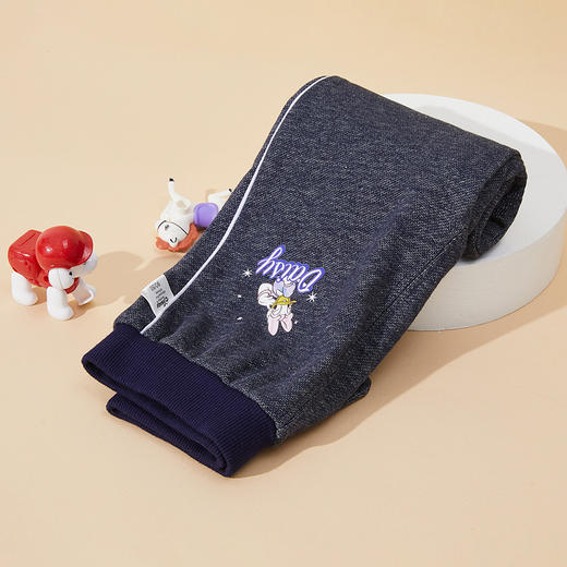 【商场同款】迪士尼童装女童牛仔裤春秋黛丝女孩儿童中小童洋气韩版长裤子宽松 商品图3