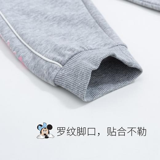 迪士尼童装宝宝休闲长裤秋女童中大童百搭休闲校园风运动裤子洋气213DK0230 商品图8