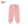 贝贝怡宝宝天鹅绒保暖长裤女童裤子儿童秋装女新款洋气松紧腰加厚213K2232 商品缩略图4