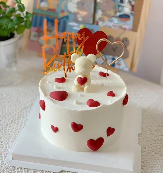 【爱的小熊】-情人节专属蛋糕-送最爱的人 商品图0