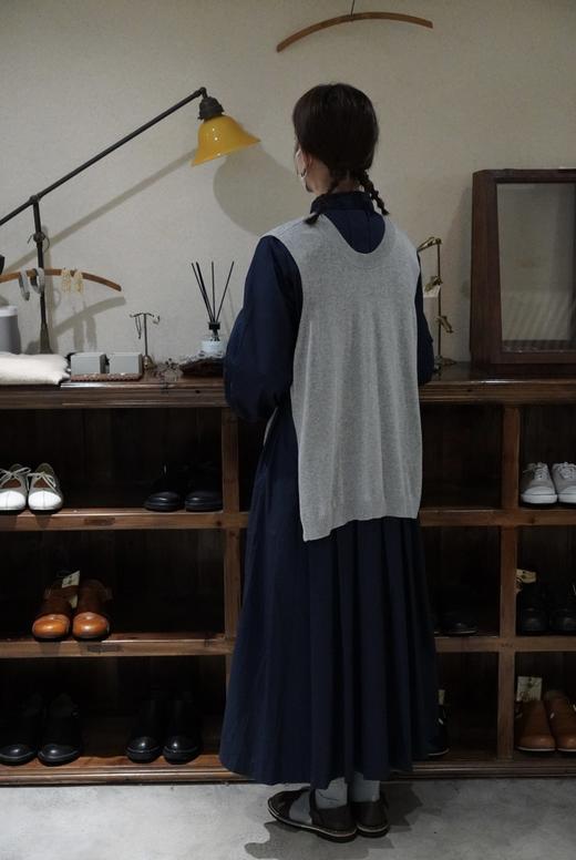 Gauze黑灰2色背心 商品图3