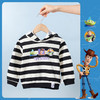 【商场同款】迪士尼童装男童连帽卫衣春秋玩具总动员胡迪经典条纹套头T恤上衣 商品缩略图1