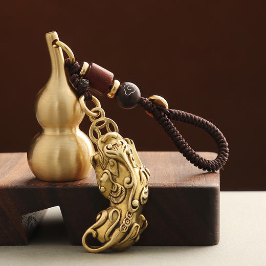 【黄铜葫芦敕令挂饰】 商品图1