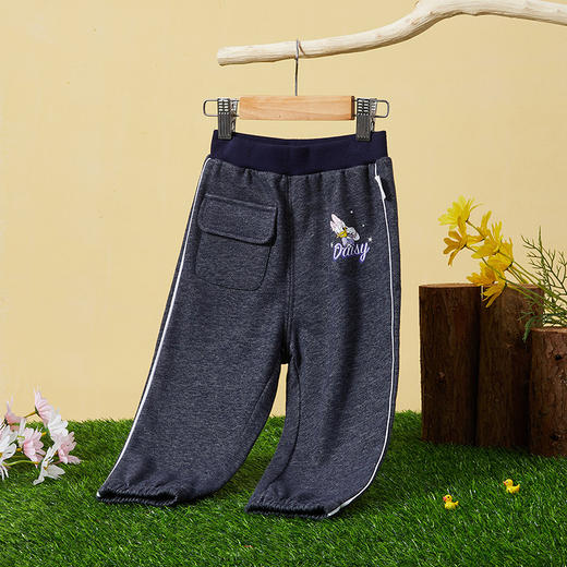 【商场同款】迪士尼童装女童牛仔裤春秋黛丝女孩儿童中小童洋气韩版长裤子宽松 商品图1