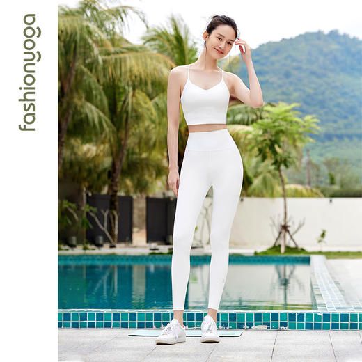 FC13104凡圣瑜伽优雅气质蕾丝拼接BRA 商品图6