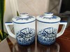 高档高奢茶漏杯一个/一对 高端瓷盖杯（民族特色）全国包邮 商品缩略图0