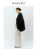 HIDEMI 极简大廓形袖前后两穿衬衫 黑色/白色 商品缩略图6