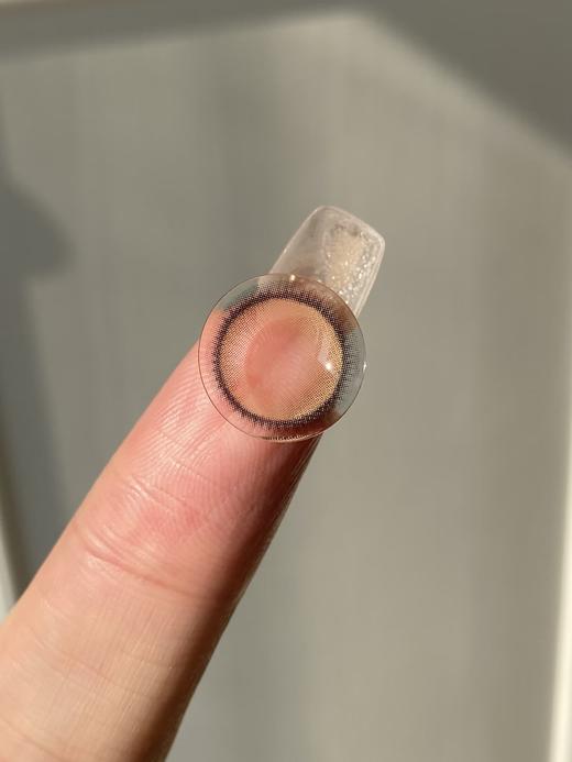 Laseecon年抛·芭提浅褐·14.2mm中等着色·韩产2片 商品图1