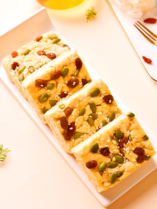 贡宝林木糖醇山药坚果沙琪玛，添加益生菌，开袋即食，传统工艺，膳食润养，不添加蔗糖，一盒350克 商品图7