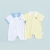 贝贝怡夏季新品3-18月婴幼儿男女宝宝纯棉亲肤翻领连体衣爬服222L573
 商品缩略图3