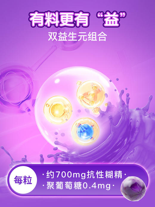 迪辅乐萃乐斯系列益生元软糖30粒 商品图2