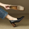 复古优雅，粗跟高跟鞋DP-9025 商品缩略图0