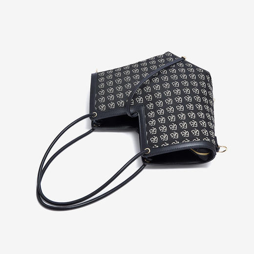 Safiya/索菲娅 包包2023新款手提包时尚腋下包单肩包女斜挎包女包SF9158029Y 商品图3