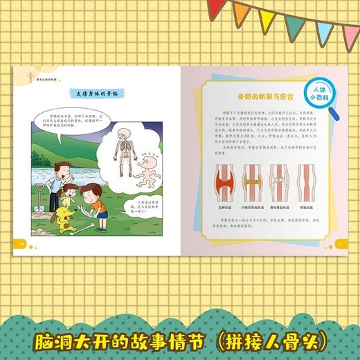 全4册身体运转的秘密 6-14岁儿童一定要读的人体漫画书小学生揭秘人体百科全书科学院博士写给孩子的科普书 我们的身体儿童故事书 商品图3