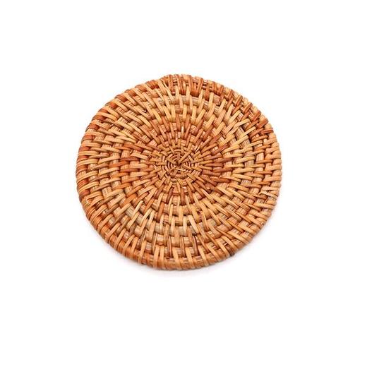 深山集市 10公分普通藤杯垫 商品图0