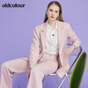 oldcolour2022春季新款时尚气质修身百搭OL通勤西装外套O12048242 商品缩略图3