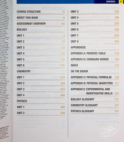 【中商原版】Edexcel International GCSE (9-1) Science Double Award 培生爱德思IGCSE国际科学双奖学生书课本 教材 教辅 商品图5