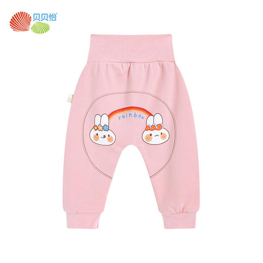 贝贝怡宝宝裤子婴儿长裤女童运动裤PP裤女新款春秋季卡通休闲裤223K2439 商品图7