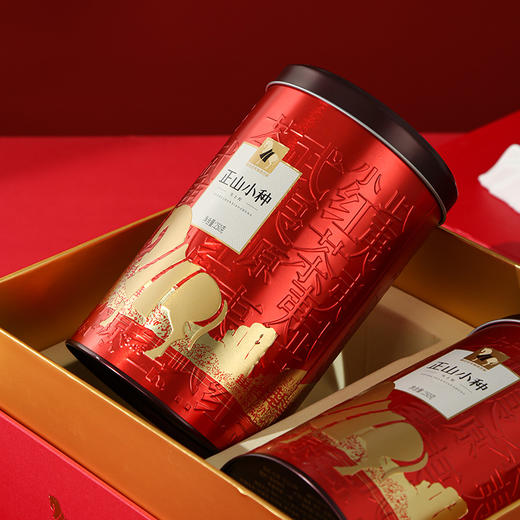 八马茶业 | 正宗武夷山原产正山小种红茶新茶送礼茶叶礼盒装500g 商品图3