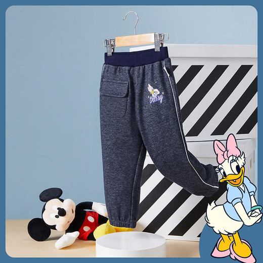 【商场同款】迪士尼童装女童牛仔裤春秋黛丝女孩儿童中小童洋气韩版长裤子宽松 商品图4