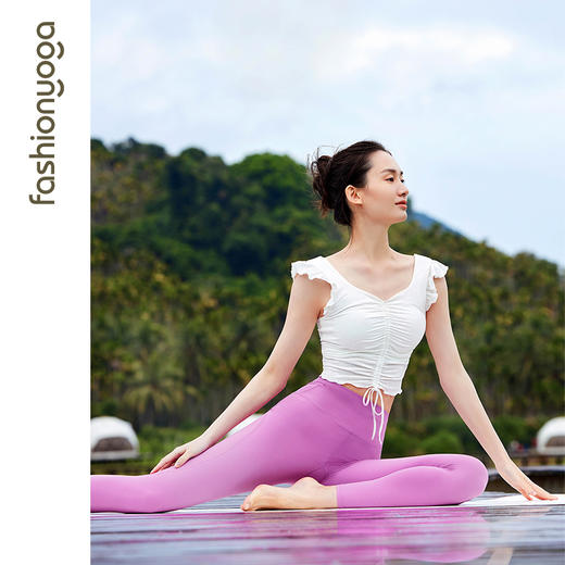 F13214凡圣瑜伽俏美减龄瑜伽背心 商品图1