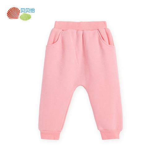 贝贝怡保暖加绒PP裤中腰外穿洋气不可开裆小清新秋冬款213K2257 商品图8