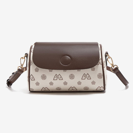 Safiya/索菲娅 包包2022新款印花枕头包百搭单肩包女式斜挎包女包SF9151042Y 商品图3