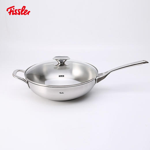德国菲仕乐fissler 哥本哈根6件套组 炒锅汤锅奶锅菜刀砧板木铲M 商品图1