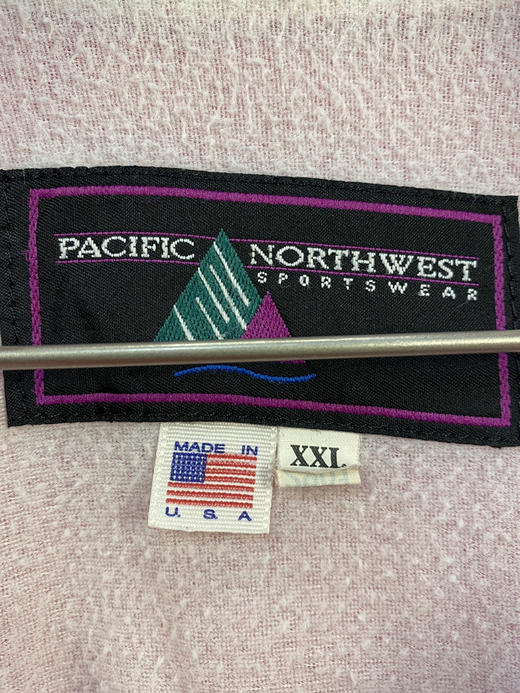 80年代 Vintage 美国制 PACIFIC NORTHWEST 运动外套 _SJK(2XL) 商品图2