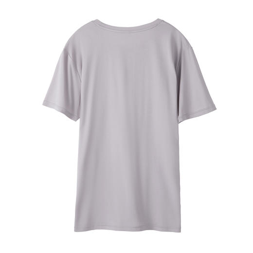 SCHIESSER舒雅高端系列铂雅贡锦棉男士圆领短袖上衣春夏95/21361M 商品图3