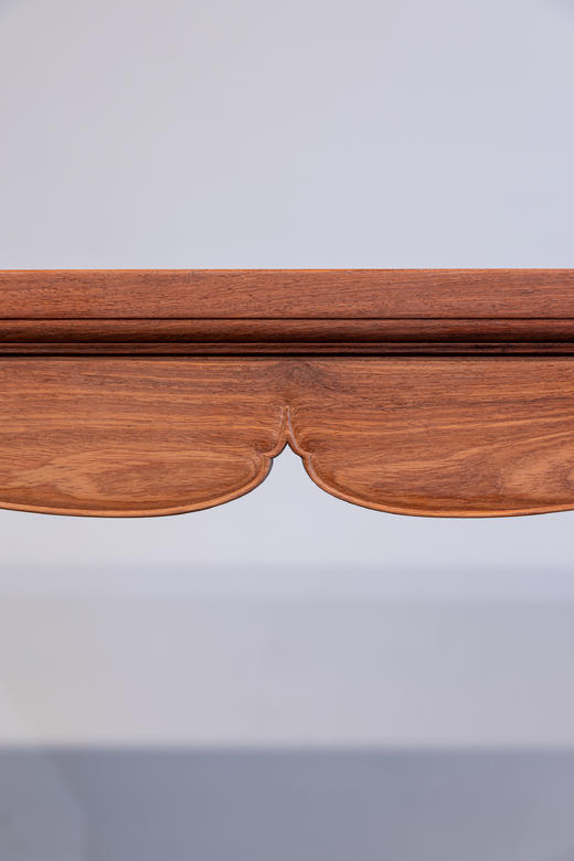 红桥红  家具严选  缅甸花梨（大果紫檀）【142 剑足插肩榫 画案】 商品图5