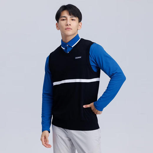 TaylorMade泰勒梅 男士高尔夫V领针织背心马甲 N97066/N97067 商品图3