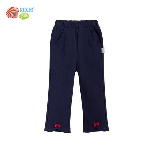贝贝怡女童长裤喇叭裤纯棉打底裤春装儿童休闲松紧显瘦网红爆款221K2314 商品图8