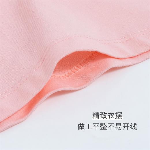 贝贝怡秋季新品女童纯色长袖T恤甜美小女孩淑女风上衣纯棉223S3044 商品图8