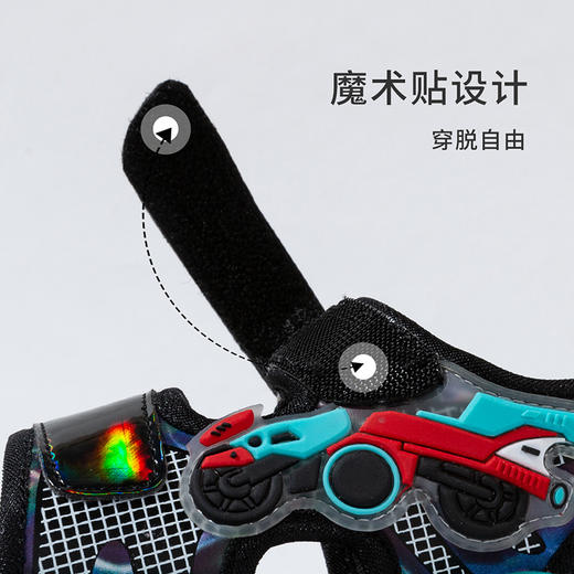 贝贝怡童鞋2022夏季男童凉鞋小童宝宝儿童凉鞋防滑魔术贴沙滩鞋潮 商品图4