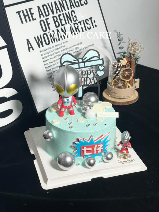 【1382】淡蓝色系奥特曼 商品图2