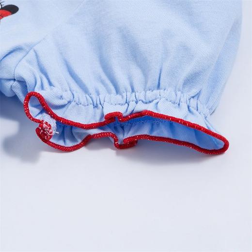 迪士尼童装 儿童连衣裙夏季新款女童学院风连衣裙蝴蝶结 商品图8