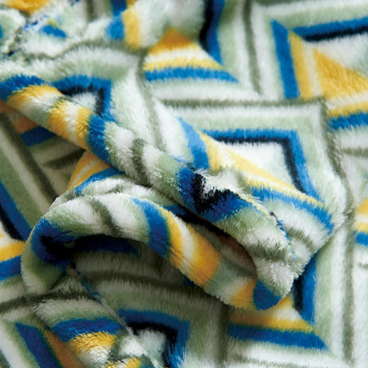 多功能方抱毯\向阳花开，150*200，绿 商品图2