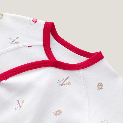 英氏婴儿衣服新生儿连体衣新年宝宝四季哈衣爬服YLHAJ0P007A YLAAJ0P005A 商品图4